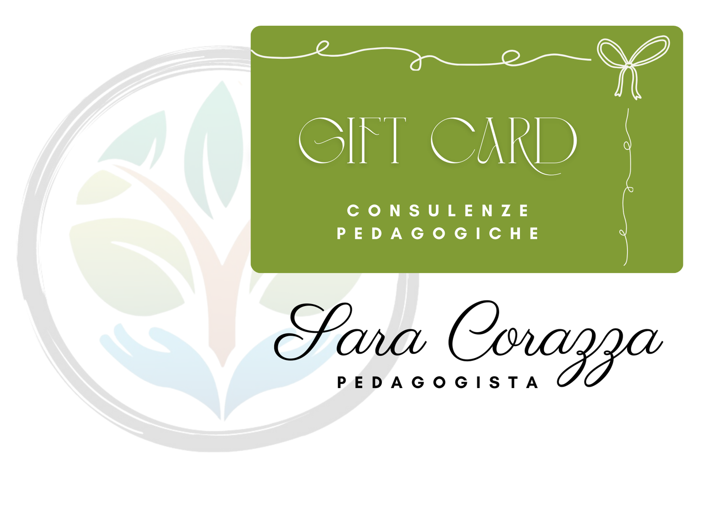 Gift card consulenze pedagogiche