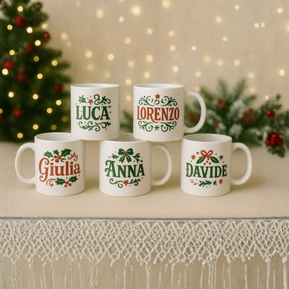 Tazza Personalizzate con Nome e Grafica – Idea Regalo Originale, Sublimazione Professionale