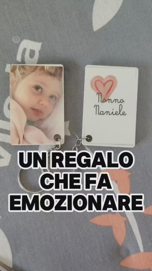 Portachiavi Personalizzato con Nome – Idea Regalo Unica, Elegante e Artigianale