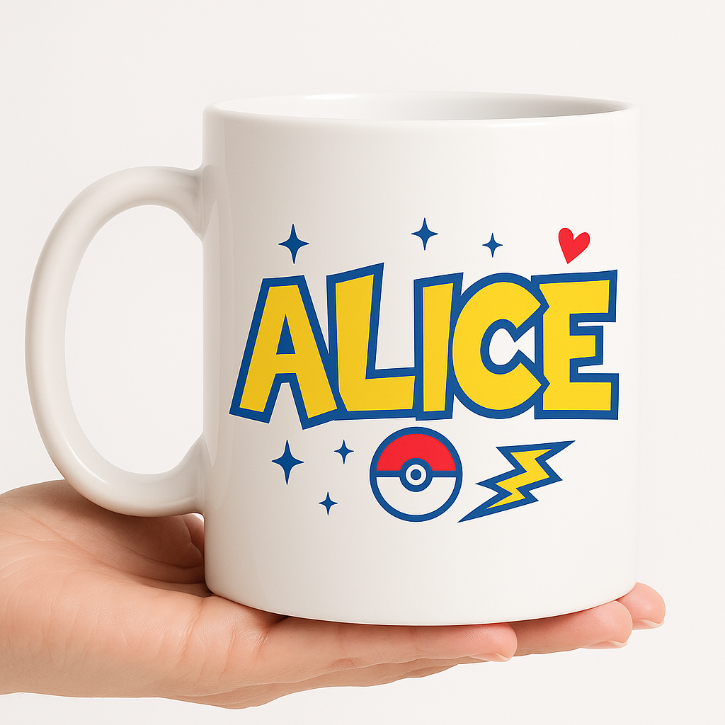 Tazza Personalizzate con Nome e Grafica – Idea Regalo Originale, Sublimazione Professionale
